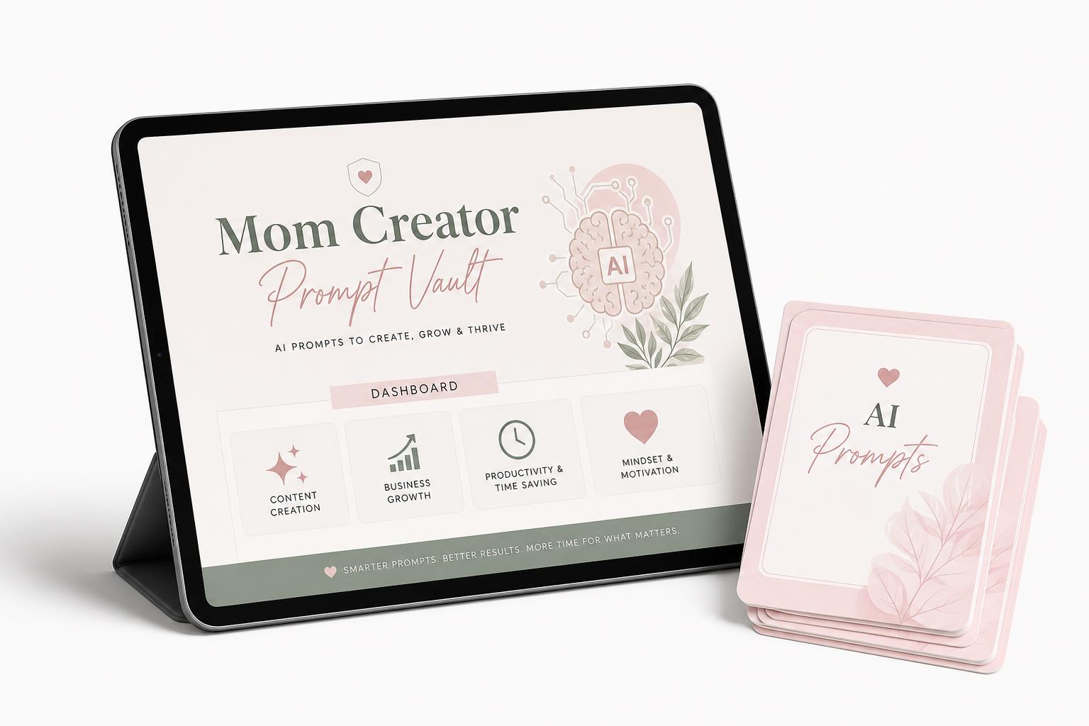 Mom Creator Prompt Vault digital product